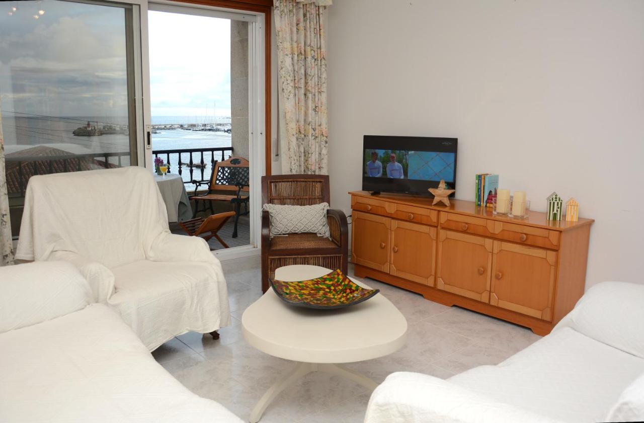 Apartament Desconectaengalicia Mantela, Vistas Puerto Deportivo, 20M Playa Sanxenxo Zewnętrze zdjęcie
