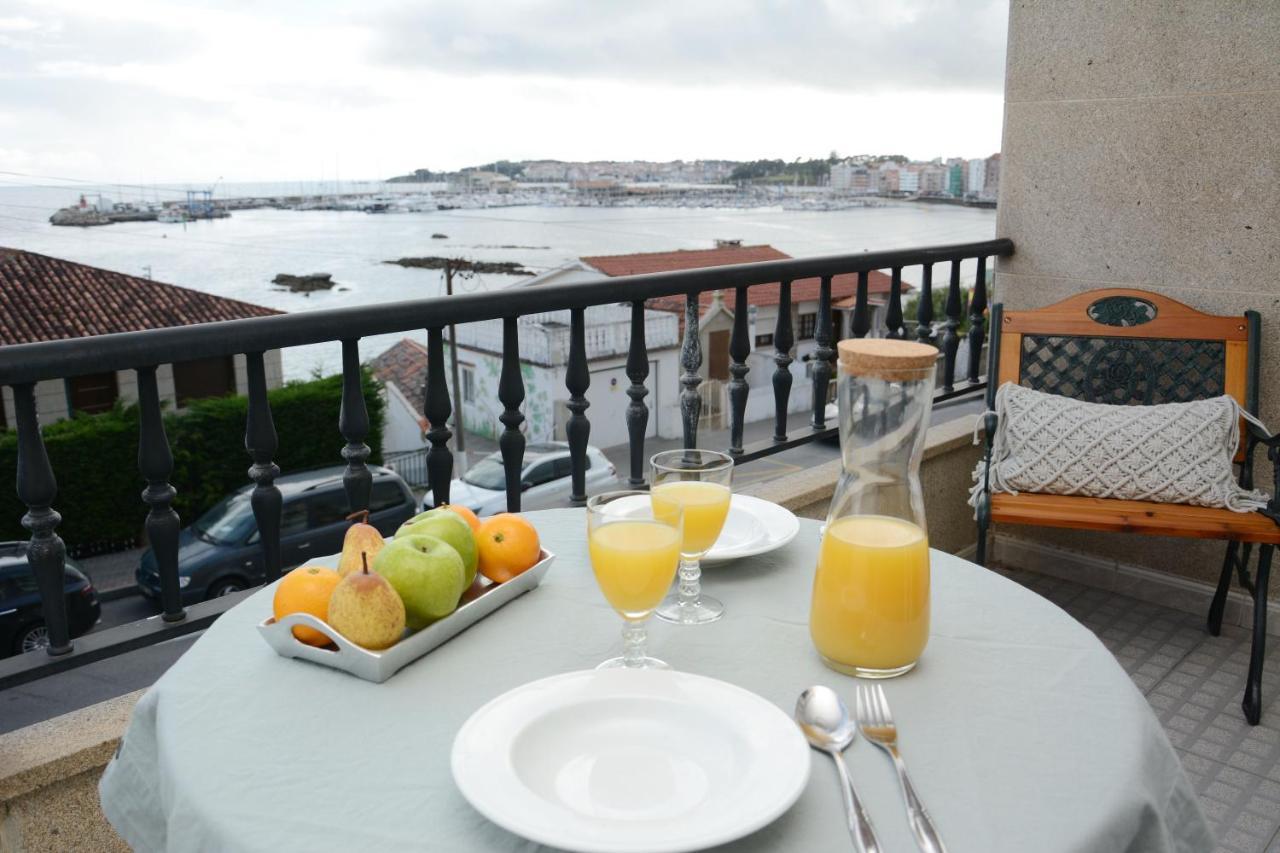Apartament Desconectaengalicia Mantela, Vistas Puerto Deportivo, 20M Playa Sanxenxo Zewnętrze zdjęcie