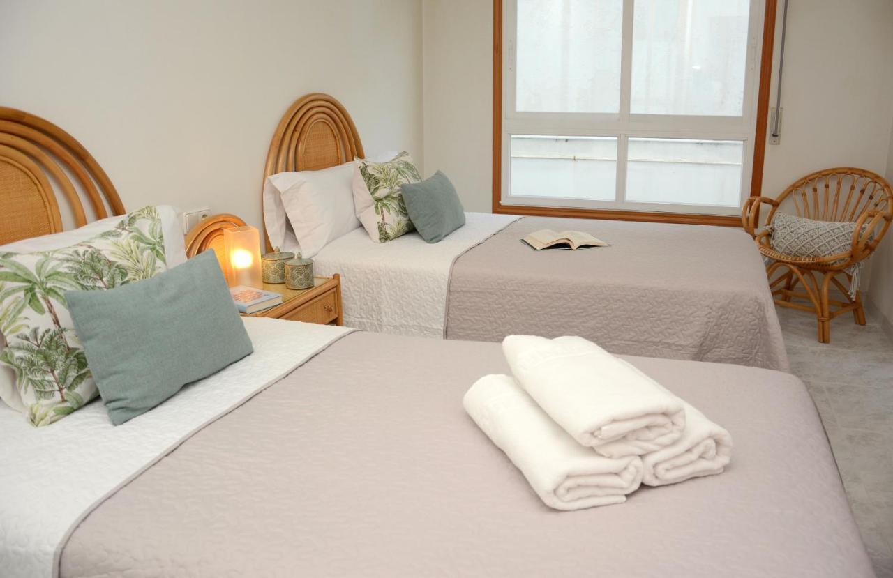 Apartament Desconectaengalicia Mantela, Vistas Puerto Deportivo, 20M Playa Sanxenxo Zewnętrze zdjęcie